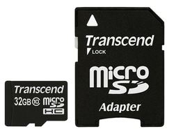Transcend 32 GB microSD