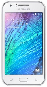 Das Galaxy J1 von der Vorderseite