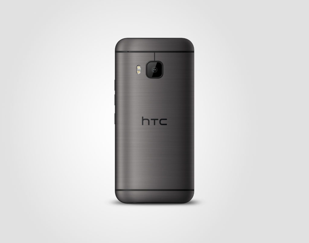 Handy HTC ONE S9 back Schwarz