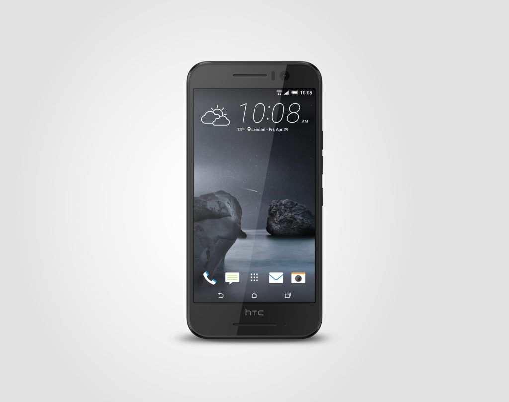 Handy HTC ONE S9 front Schwarz