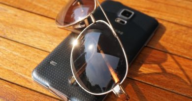 Sonnenbrille als Schutz fürs Smartphone?