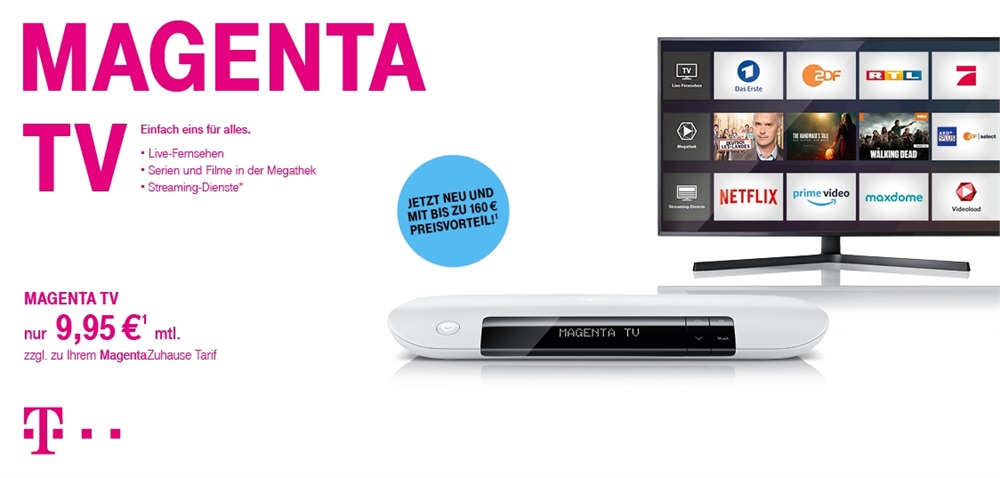 #JETZT MAGENTA MagentaTV von der Telekom
